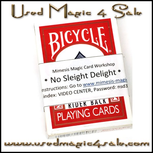 No Sleight Delight-Mimesis Magic Card Workshop