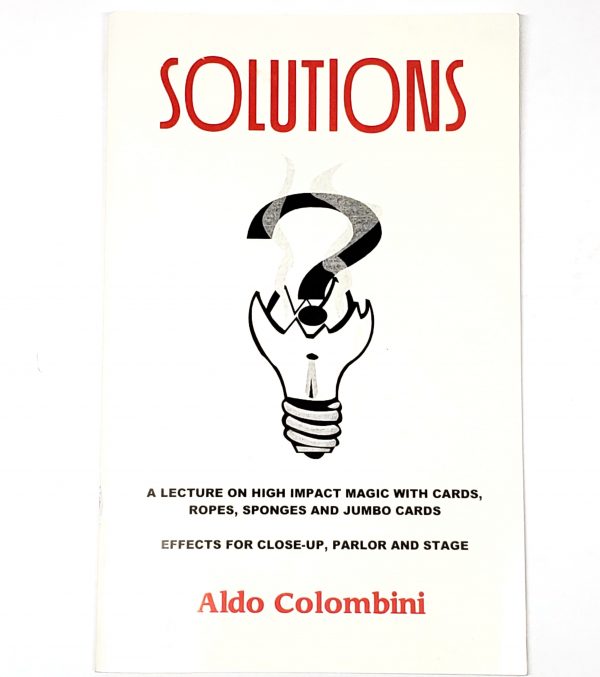 Solutions Aldo Colombini